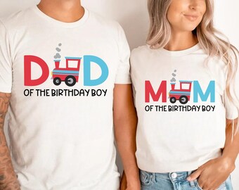 Train Birthday Shirt, Chugga Chugga Two Two Birthday Shirt, Choo Choo I'm 2 Birthday, 2nd Birthday Tee, Matching Mommy and Me Shirts Family