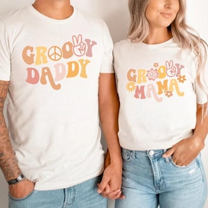 Groovy One Family Birthday Shirts, Groovy One Birthday Girl Tee, Groovy 1st Birthday Outfit, Matching Mommy and Me Shirts, Retro Groovy Tees