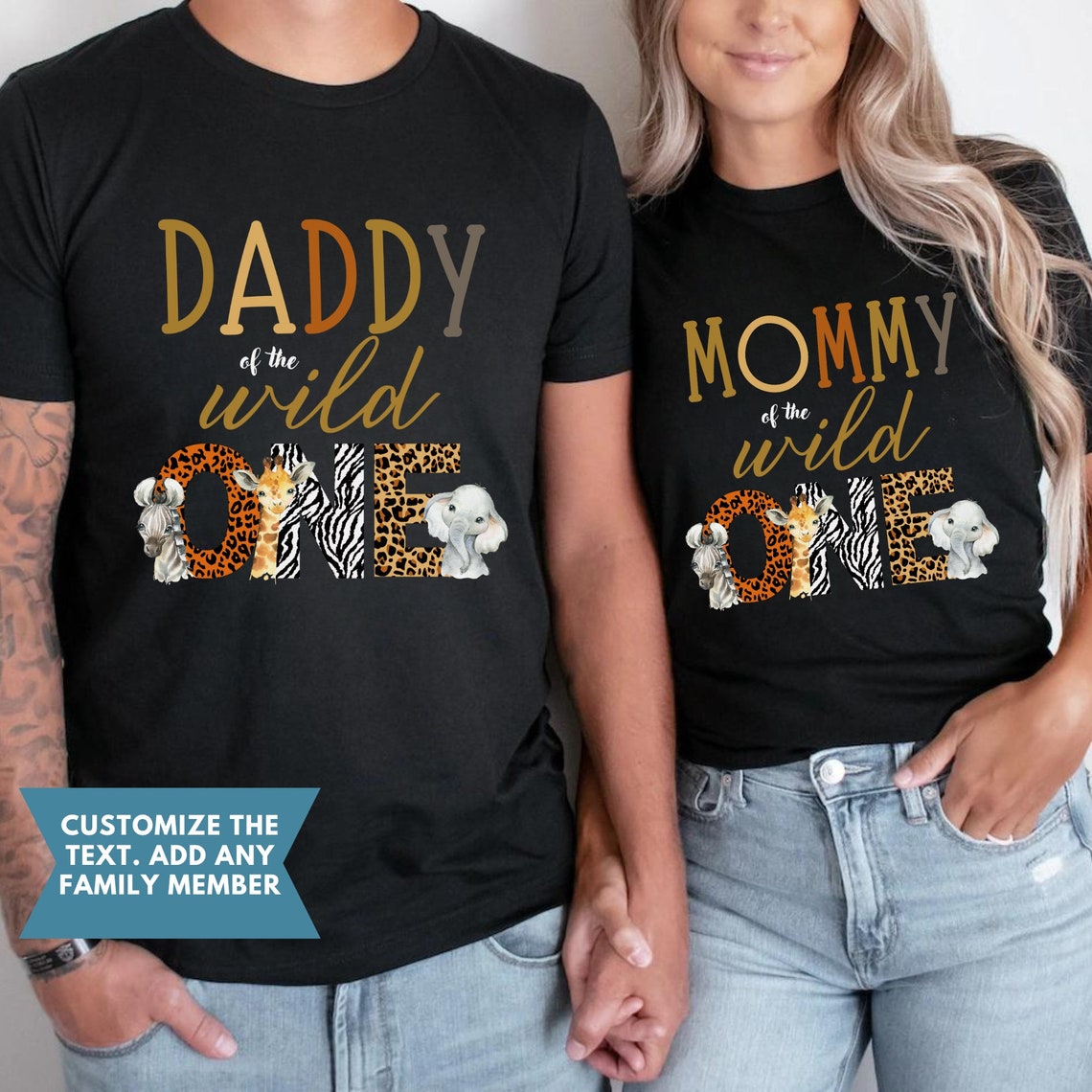Wild One Safari Animals Zoo 1st First Birthday Shirt, Wild One Shirt ...