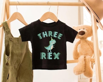 Three Rex Matching Family Birthday Shirts, 3 Rex birthday shirt, Boy Dinosaur Birthday, Dinosaur Birthday Boy Outfit, Three Rex Shirt