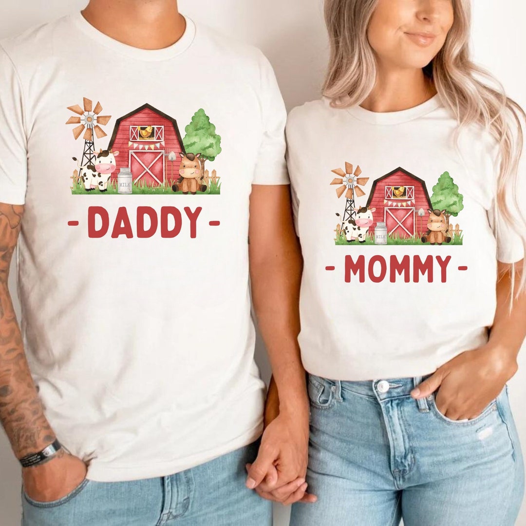 Barnyard Birthday Shirt, Farm Theme Birthday Shirts, Farm Birthday