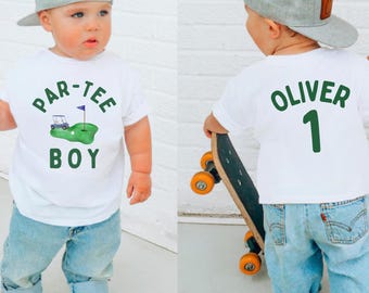Personalized Golf Family Birthday Shirts, Golf birthday outfit. Hole in One Birthday Party, Personalized Golf Birthday Shirt, Matching Shirt
