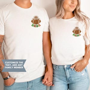 Personalized Football 1st Birthday Shirt Family Matching 1st Football Birthday Shirts Custom 1st Birthday Outfit Boy First Birthday Outfit
