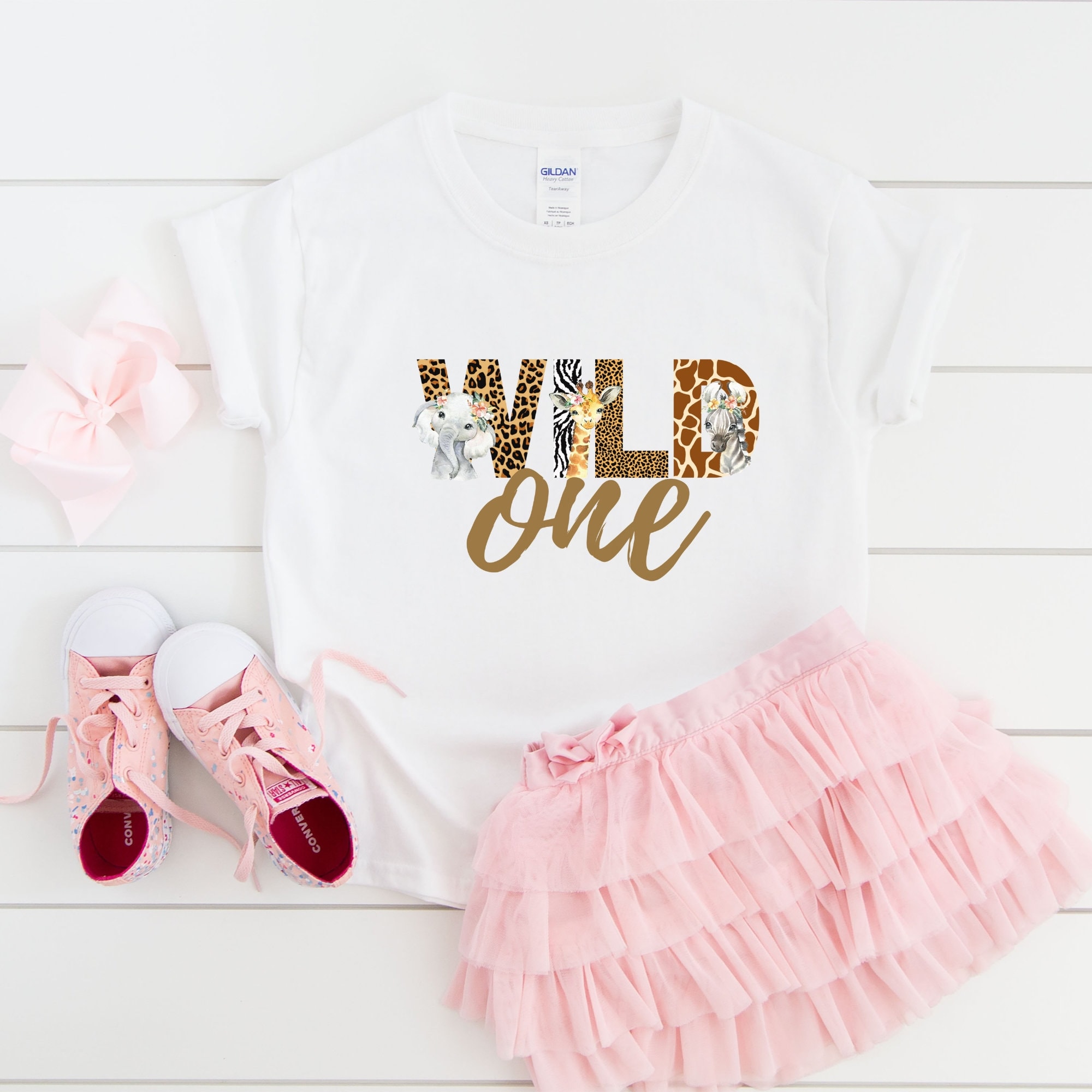 Wild One Safari Animals Zoo 1st First Birthday Shirt, Wild One Shirt ...