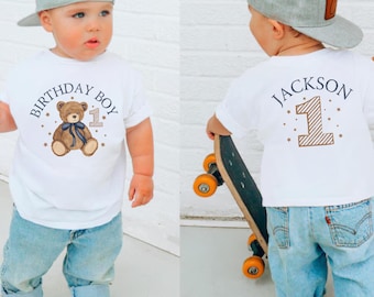 Beary First Birthday Shirt, Matching Family Birthday Shirts, Bear 1st Birthday, Any Age Teddy Bear Birthday Outfit, Mommy and Me Shirts