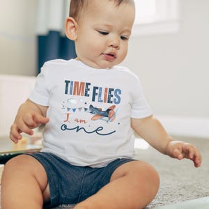Airplane birthday family shirts Airplane first birthday party Custom names family birthday  boy shirt Flight crew first birthday Matching