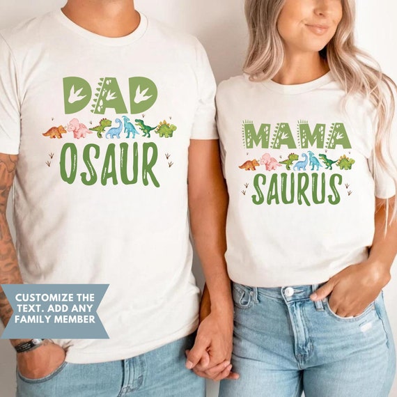 Three Rex Matching Family Birthday Shirts, Matching Family Dinosaur Shirts, Birthday, 3rd Birthday Shirt, Mama Daddy Saurus