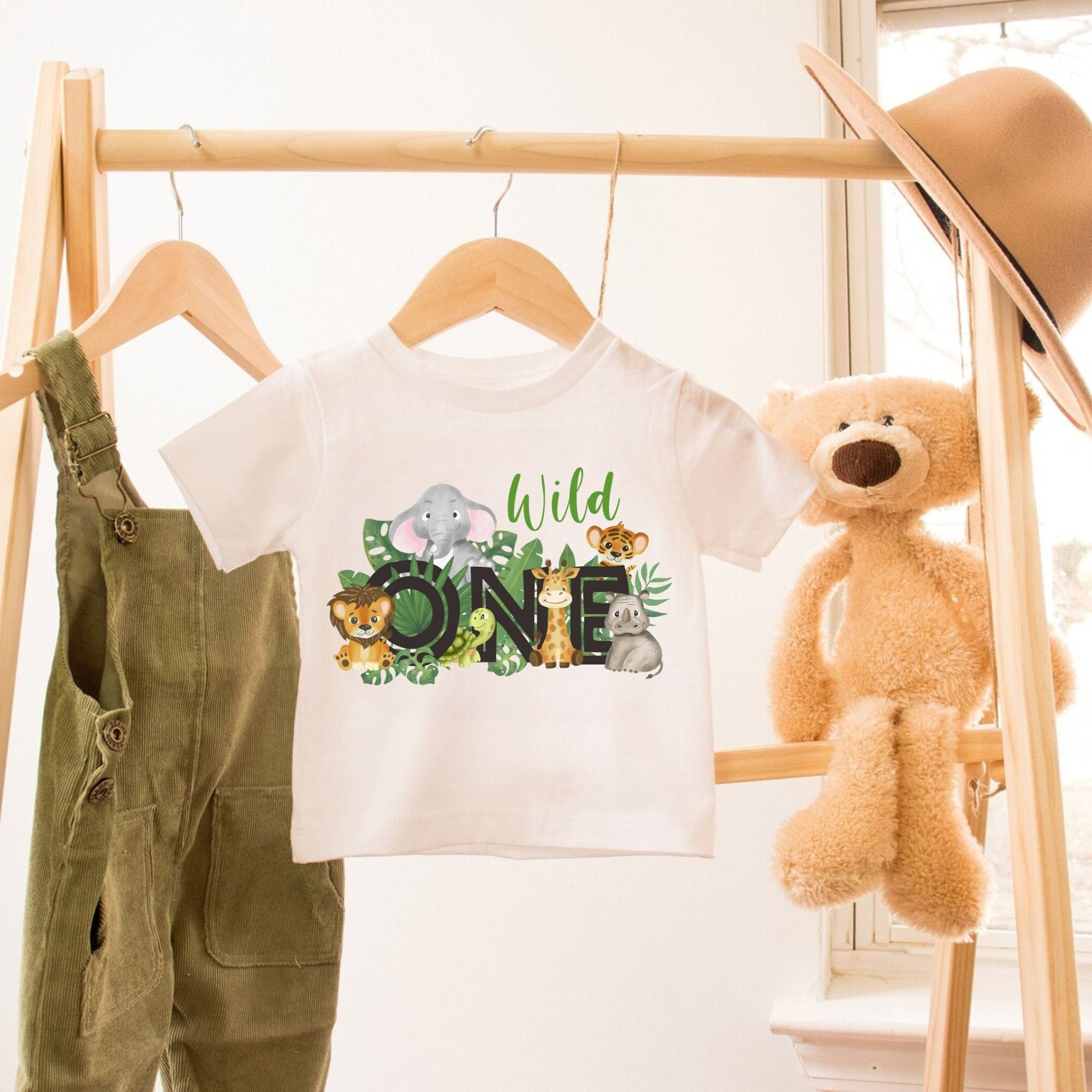 Safari Jungle Baby Kleding Baby Safari Boy Outfit 1st Birthday Boy