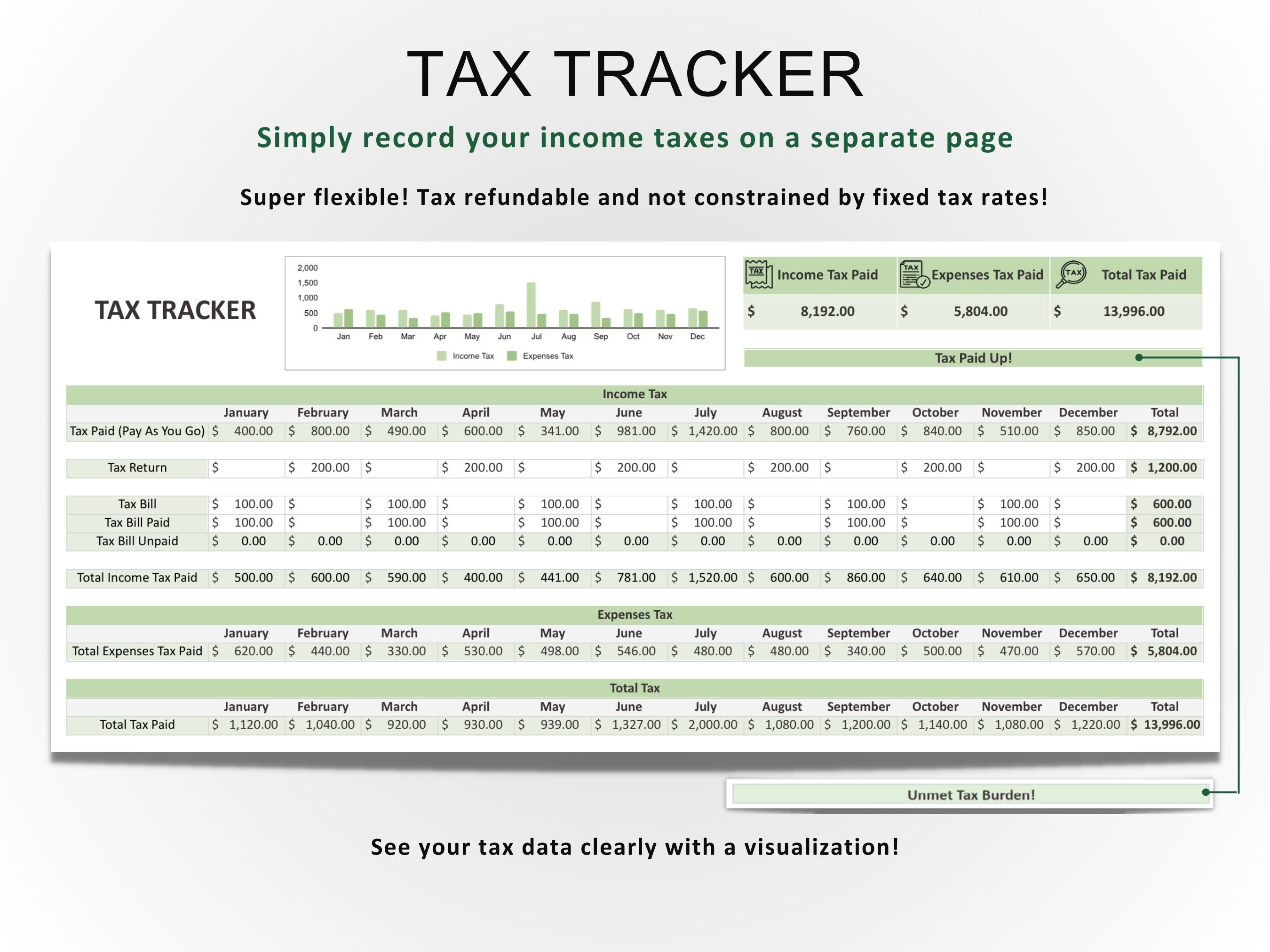 Small Business Bookkeeping Spreadsheet Financial Template Sales Tax