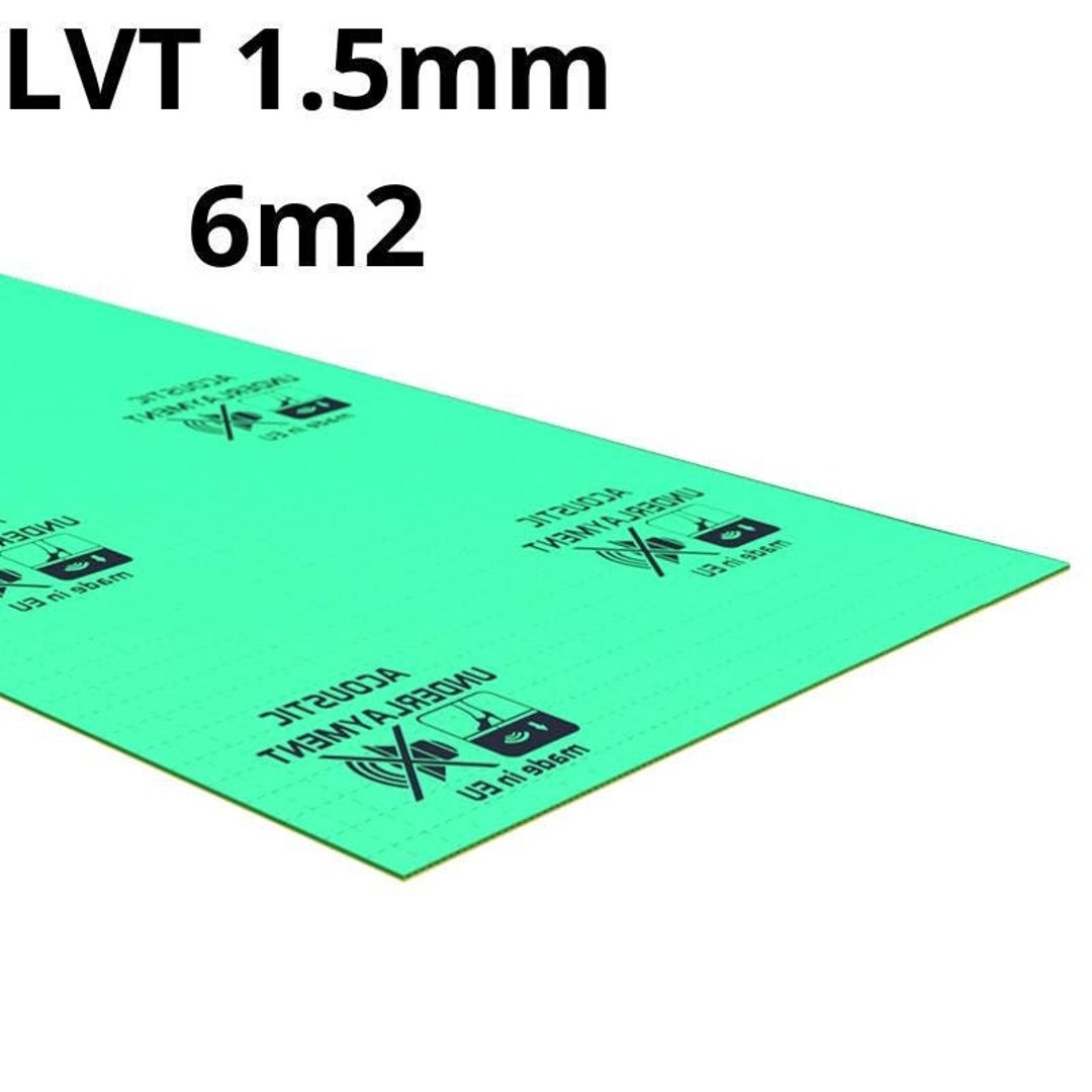 LVT Underlay (vinyl) - 1.5mm - 6m2 (64.58 Sqft) - Best Quality - Etsy UK