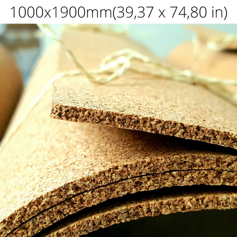Cork Sheets 3mm Thick Rolls Landscape Mats Model Railways 250mm2200mm