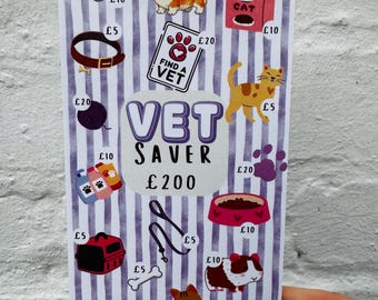 Vet Saver Challenge – Laminated Cash Envelope Tracker