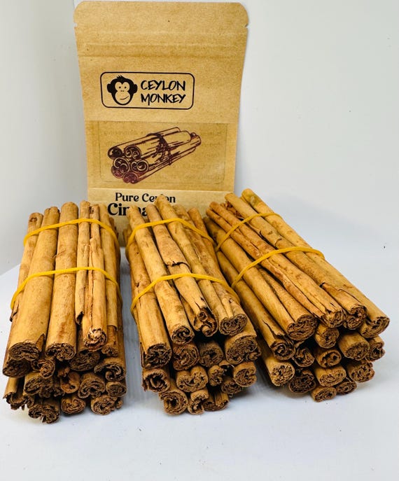 CeylonOneSpicy Premium Ceylon Cinnamon Sticks (Alba Grade) – 50g, 100% Natural