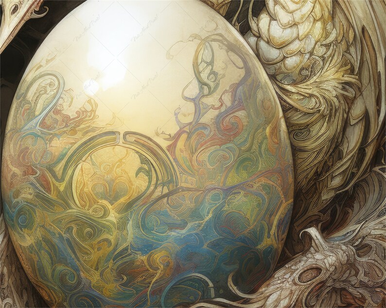 Fantasy Dragons Digital Paper, Dragon Journal, Printable Scrapbook