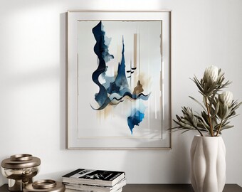 10-piece Mid-century Modern Art Bundle, Music Motif Posters, Art