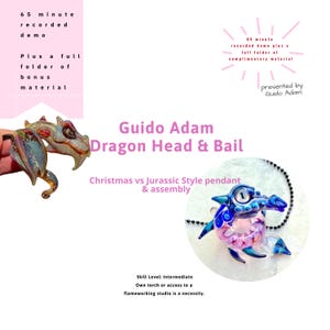 Lampwork Video Tutorial Drachen-Anhänger mit Guido Adam