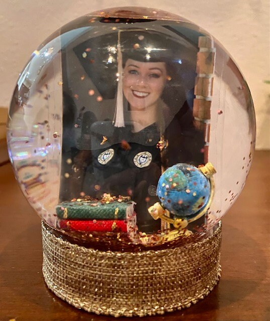 Personalized Graduation Snow Globe Etsy