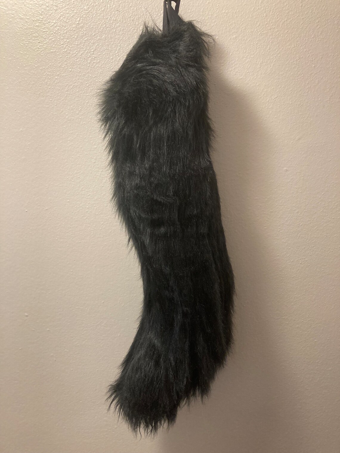 Black Wolf Tail Etsy