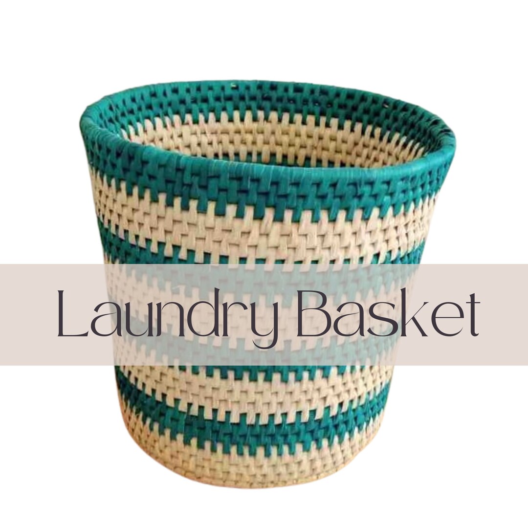 Beautiful Laundry Basket, Date Leaves Laundry Basket OR Laundry Hamper