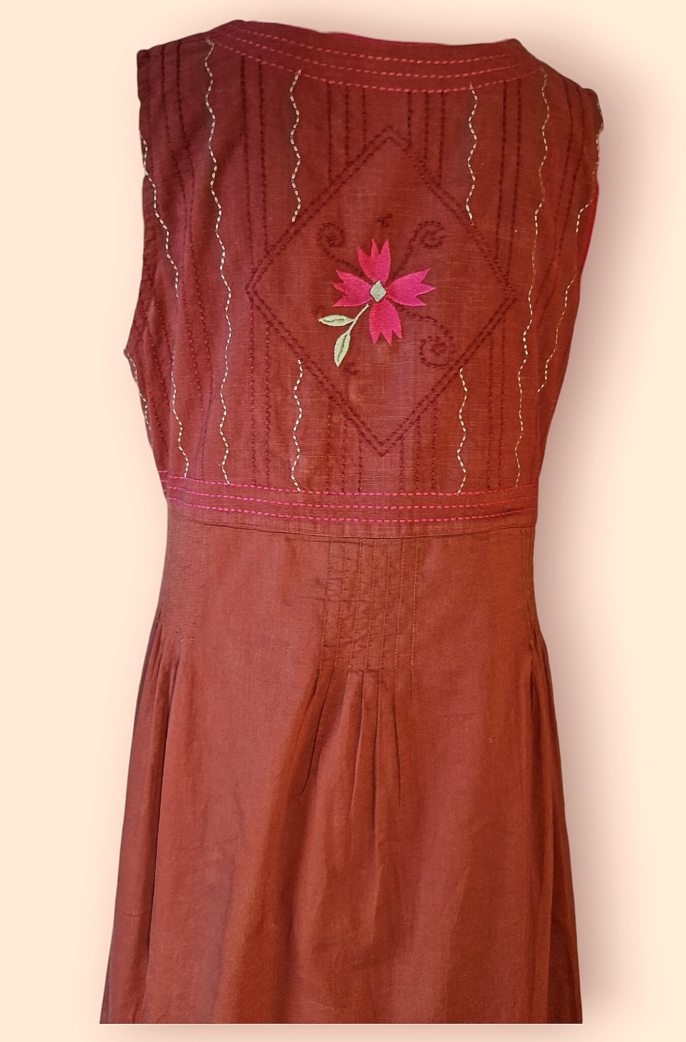 Vintage Gudrun Dress With Embroidery Etsy