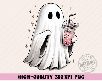 Retro schattig spook png, halloween png, schattige halloween png, herfst-Halloween, png, Halloween-sublimatie, boujee-spook png, pompoen png, boujee png