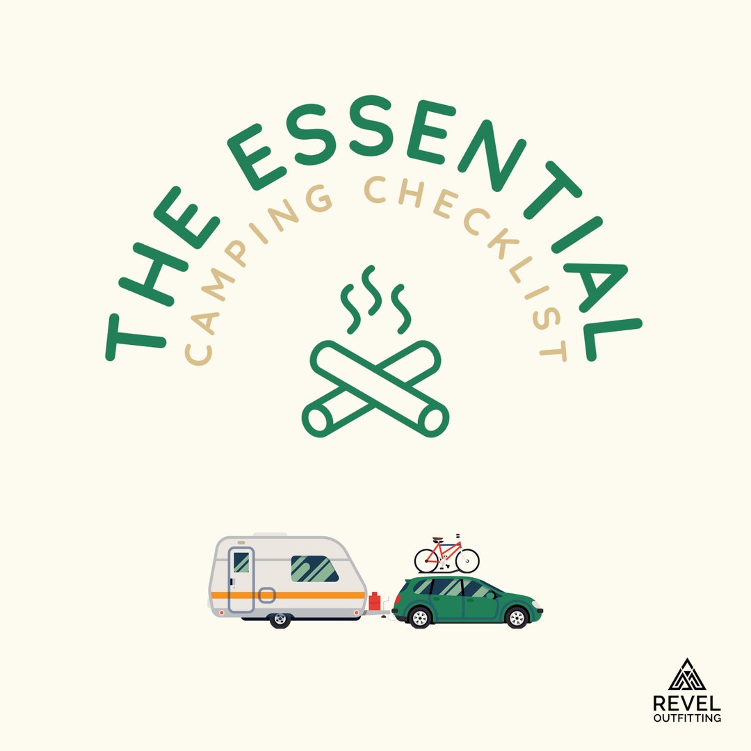 The Essential Camping Checklist Etsy