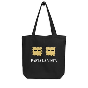 Whimsical Ravioli Pasta Eco Tote Bag, Pasta La Vista Tote