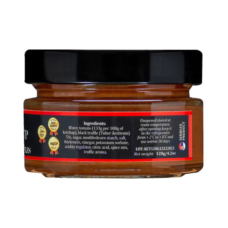 Ketchup With Black Truffle Gourmet Dipping Side Dip Sauce Etsy