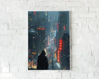 Blade Runner 2049 Art Print: Ralph McQuarrie Sci-Fi Theme (Digital Art)