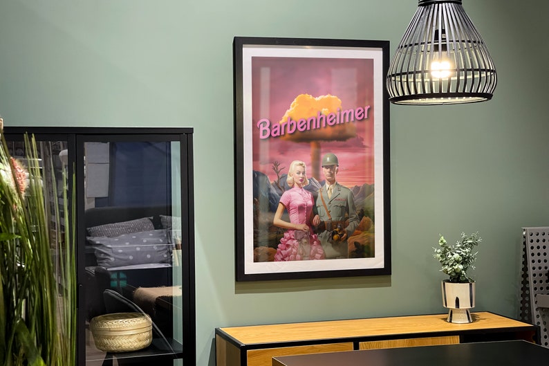 Barbenheimer Concept Art Print: Movie Crossover (PDF) - Etsy