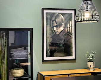 Leon Kennedy Resident Evil 4 Concept Art Print (PDF)