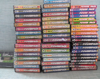 Commodore format cassette games.