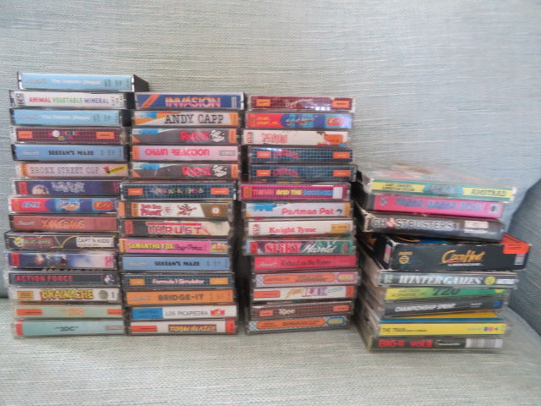 Pipe Mania Sur Cassette - Amstrad CPC 464 - Jeu Vidéo Vintage B21