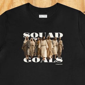 LDS Youth 2024 Theme Squad Goals Jesus Disciples T-Shirt &#39;I Am A Disciple of Jesus Christ&#39;, Unisex Soft Cotton Tee, US Made