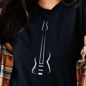 Guitar shirt, Guitar art shirt, Cool Artsy guitar shirt, music shirt, instrument shirt, music lover gift, musician shirt, musician gift,