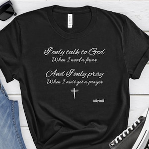 Jelly Roll T-Shirt: Need a Favor, Son of a Sinner, Country Music
