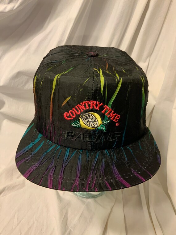 Countrytime Lemonade Racing Hat Vintage 1990s base