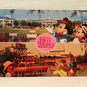 Disney’s Dixie Landings Postcard, Disneyworld Resort Hotel, Song of the South