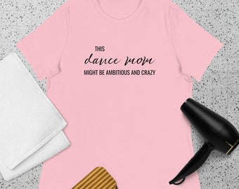 Relaxed fit T-shirt Dance Mom: shirt met dance-recital
