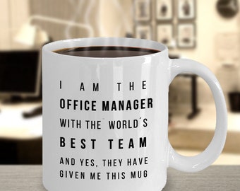 Office Manager Mug, Office Manager Gifts, Office Management Gifts
