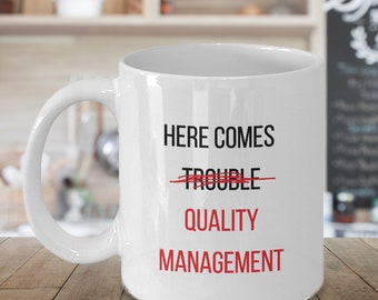 QA Manager Coffee Mug, QA Manager Gifts, Funny QA Mug, Gift For Quality Managers