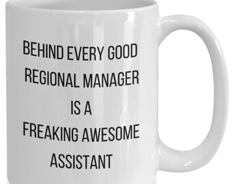 Assistant to the Regional Manager Coffee Mug, Coffee Cup, Gifts for Assistant to the Regional Manager, Christmas, Assistant Appreciation Mug