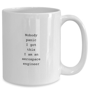 Aerospace Engineer Coffee Mug, Coffee Cup, Gifts for Aerospace Engineering, Christmas , Birthday, Funny Gift Ideas for Her Him