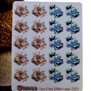 Herinneringen planner spadag en massage