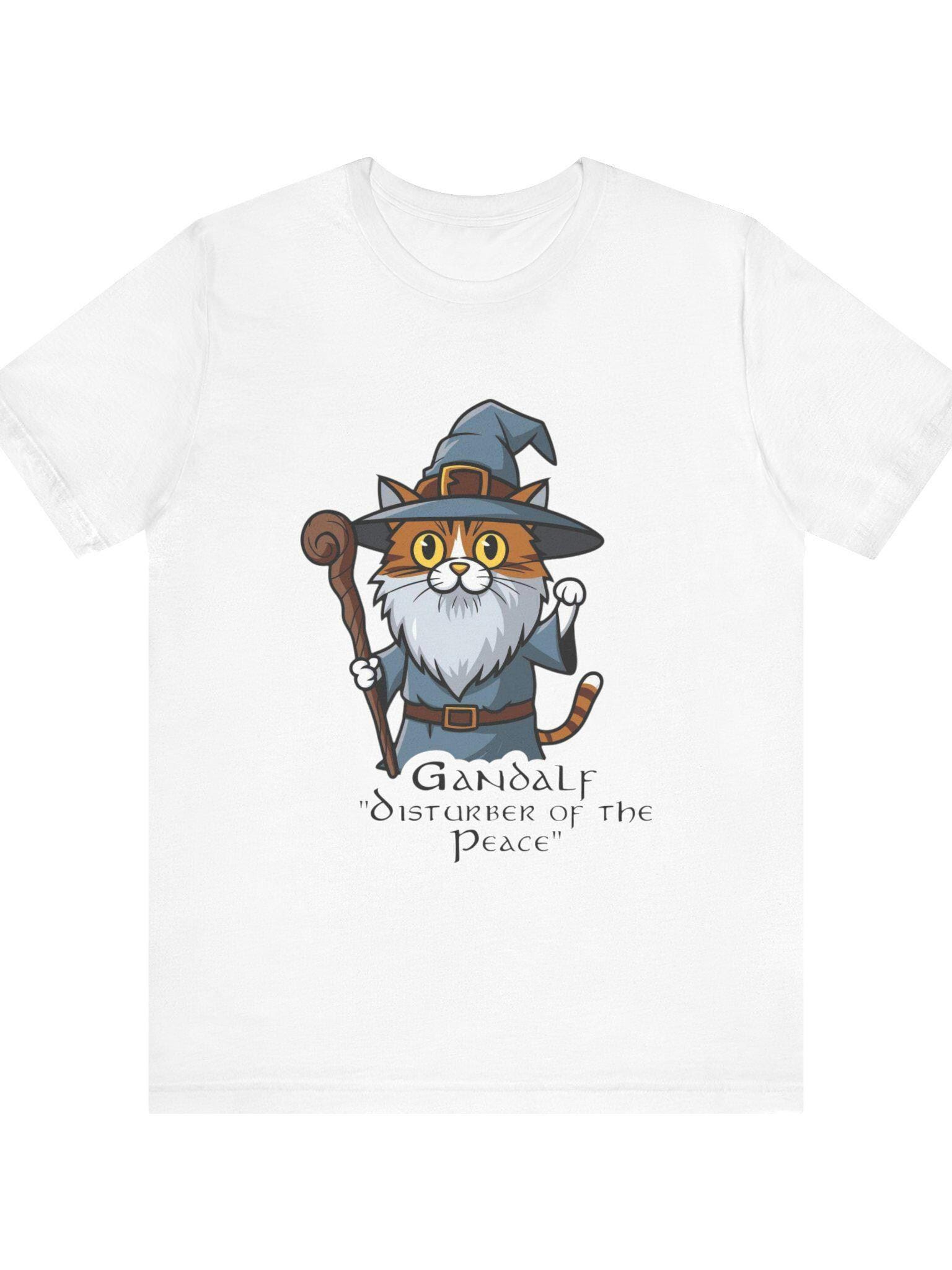 Cat gandalf shirt Etsy Italia