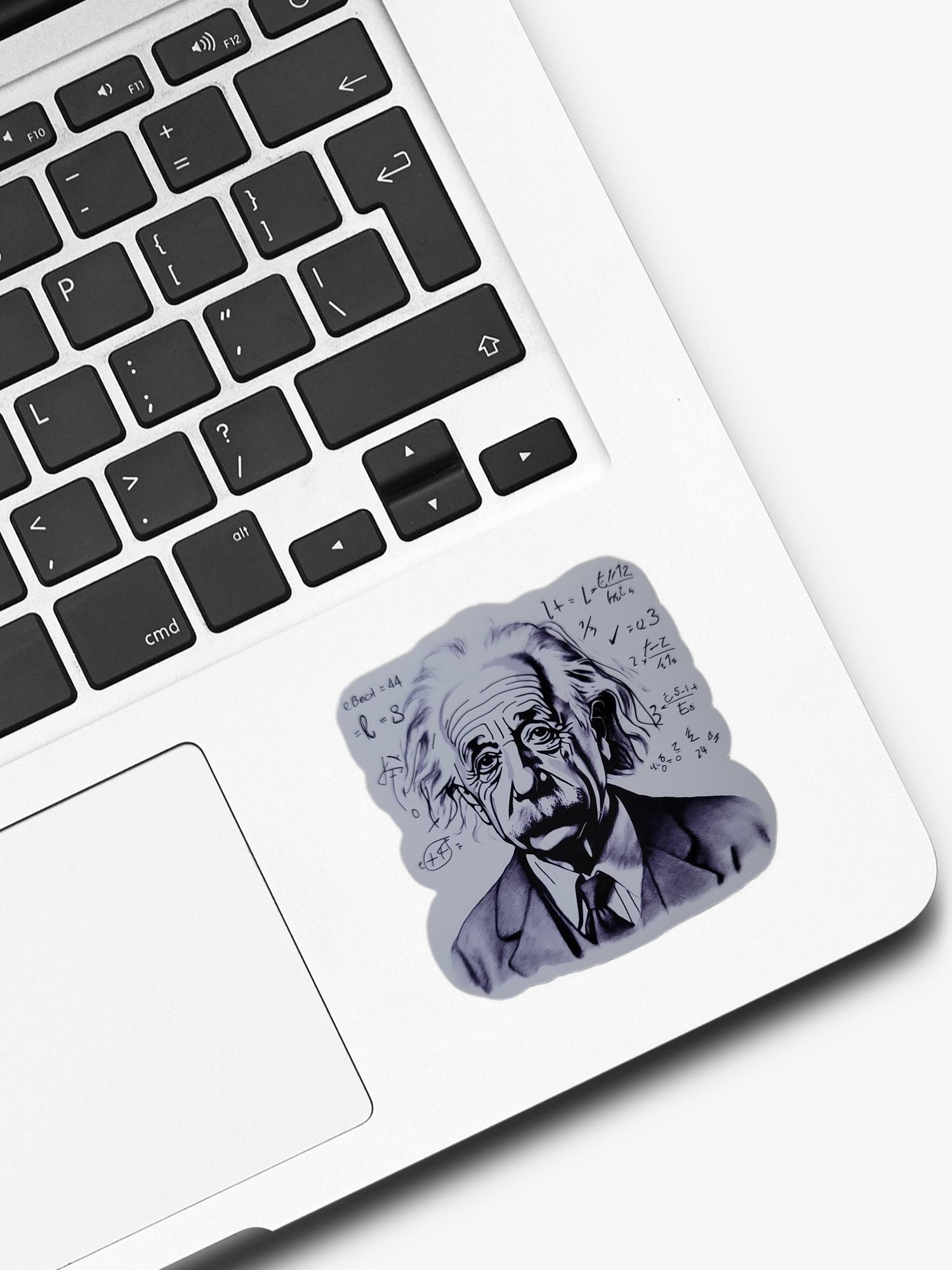 Albert Einstein Quote Stickers: Laptop, Water Bottle Decals - Etsy