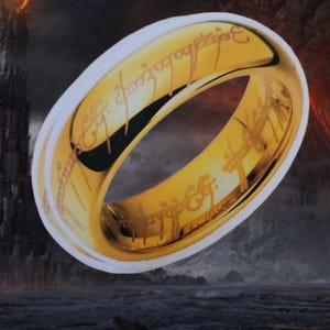 Pegatina para botella de agua para portátil inspirada en El Señor de los Anillos y El Hobbit, de 3,25 pulgadas de alto.