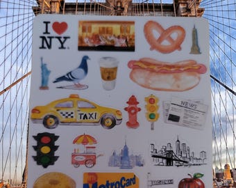 NYC Planner Stickers