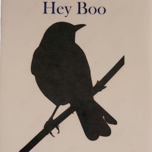 Hey Boo Sticker inspiriert von Harper Lee’s To Kill a Mockingbird
