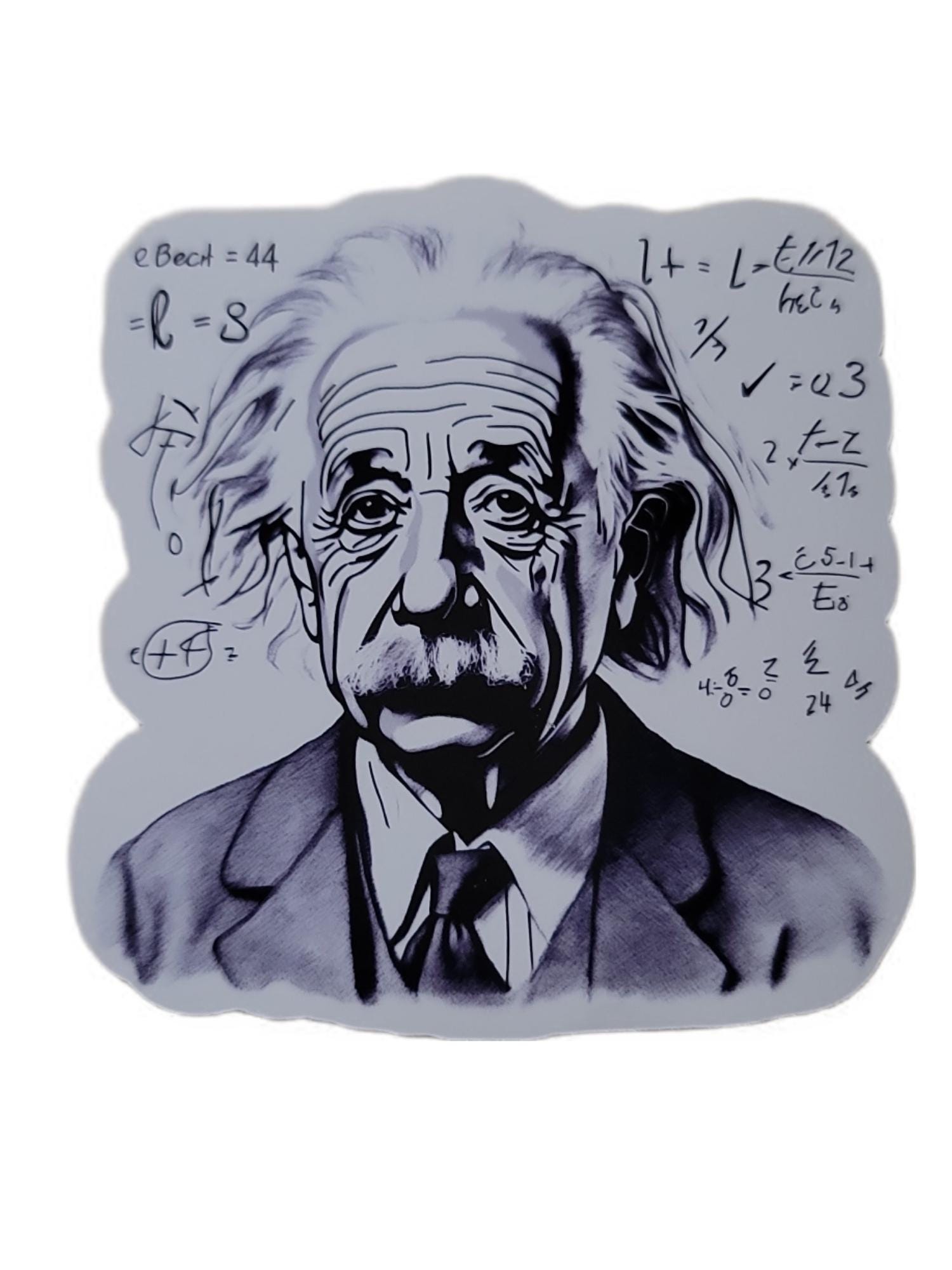 Albert Einstein Quote Stickers: Laptop, Water Bottle Decals - Etsy